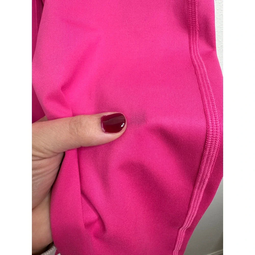 Girlfriend Collective Hot Pink Full Length Leggings Size‎ Large
